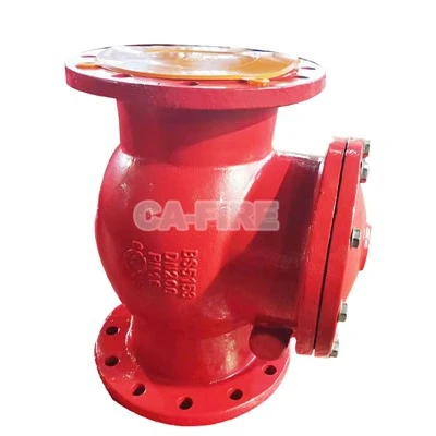 CA Berkualiti Tinggi-FIRE Flanged Swing Check Valve PN16 Ductile Iron For Water System
